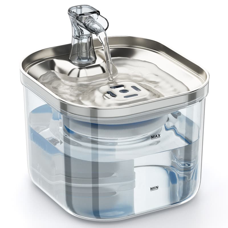 Pet Water Dispenser Automatic Circulation Filtration Flowing Water Smart Cat Water Dispenser Cat Water Feeder Pet Supplies Wholesale
