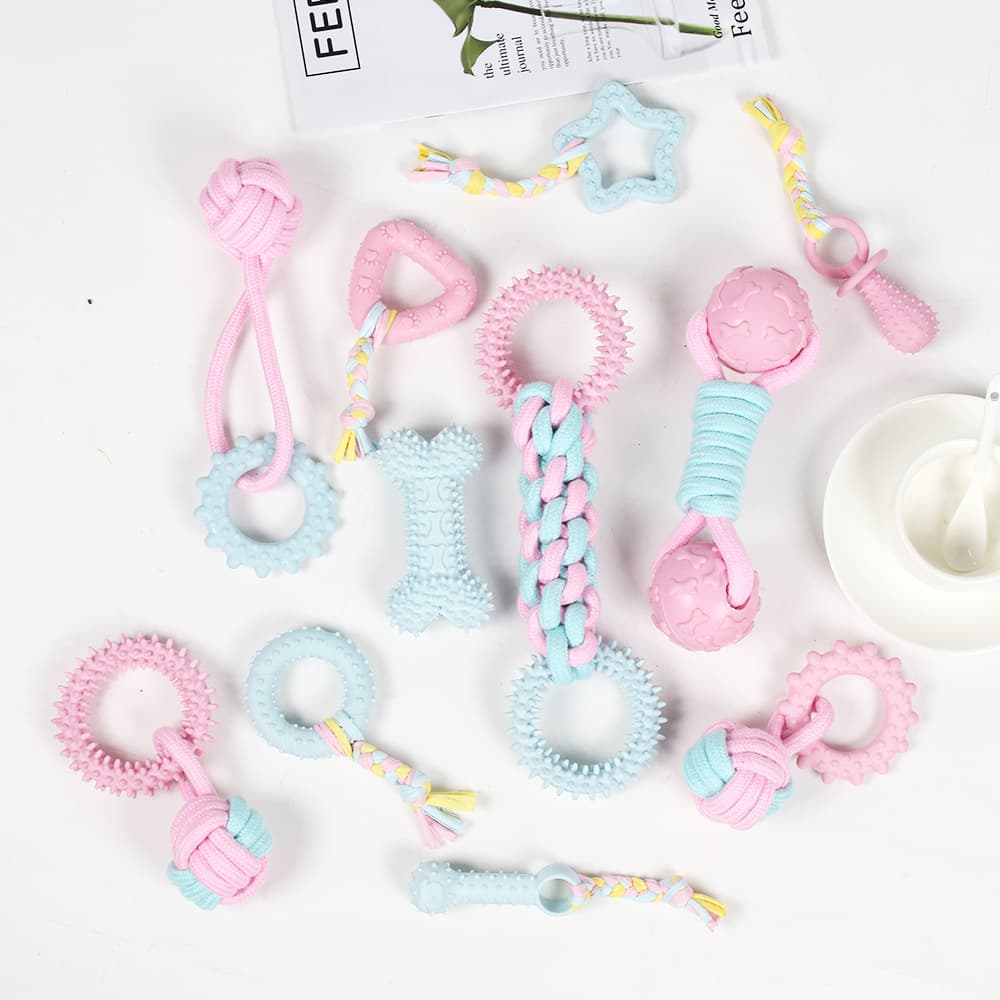Cross-border hot-selling TPR pet toys, dog teething sticks, boredom relief, durable, indestructible, puppy self-entertainment toys