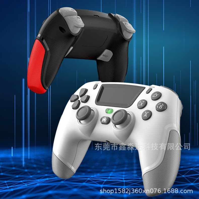 PS4 Wireless Game Controller Water Transfer P4 Bluetooth Controller 4.0 with Light Bar Dual Vibration PS4 Controller