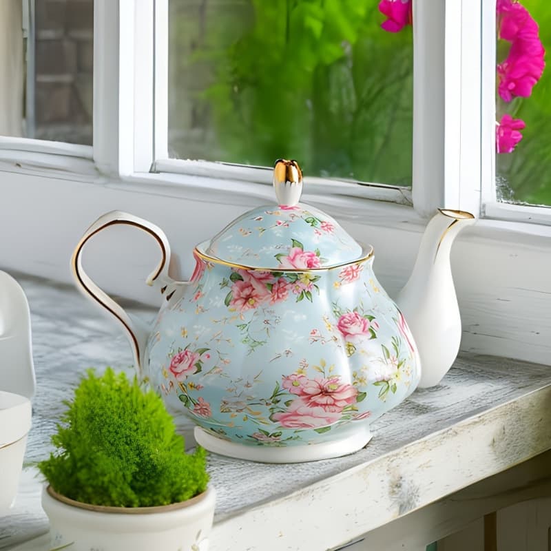 2026 New Cross-border Drop Shipping One Ceramic Coffee Pot