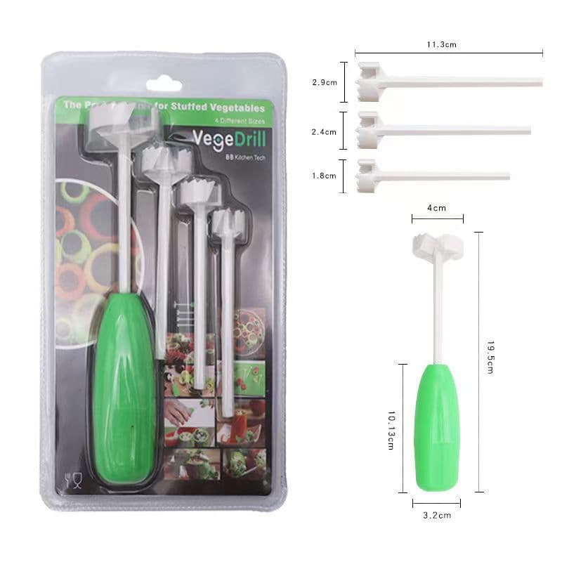 Vegetable Corer Kitchen Tool 80G Fruit Corer Pitter Knife Tool Peeler