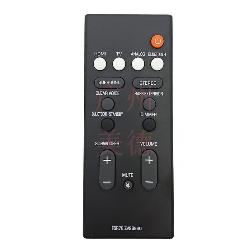 Fsr78 Zv28960 Yunfeng Is Suitable for Yamaha Soundbar Remote Control