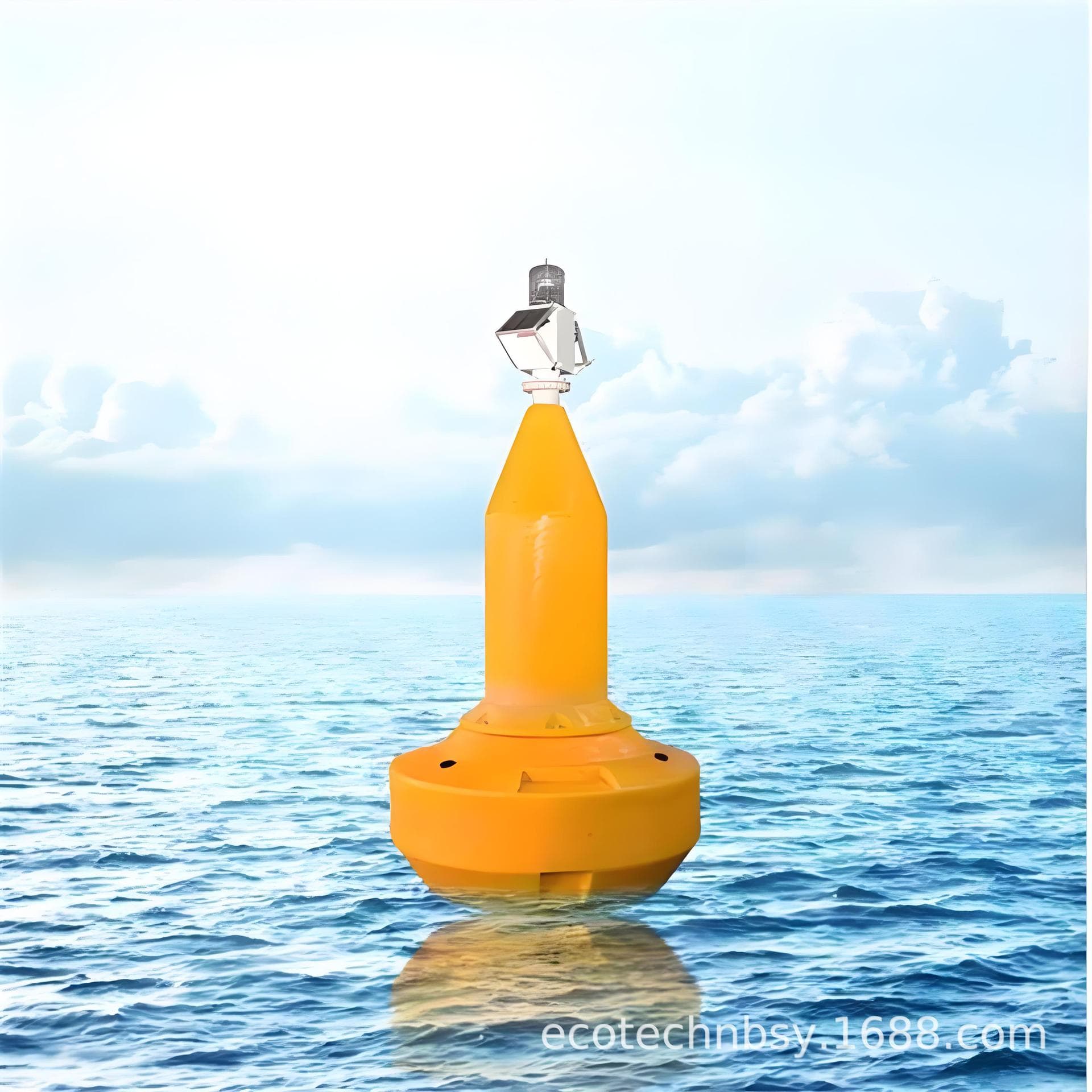 Navigation buoys made of polyethylene, floating pontoons, marine and inland river buoy lights, and channel navigation aids.