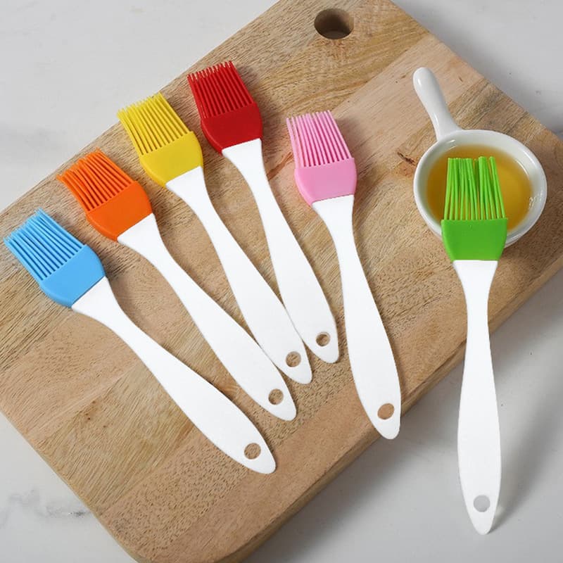 Manufacturer's Stock Small Silicone Oil Brush, Outdoor BBQ Brush, Baking Tool Silicone Brush, Kitchen Brush