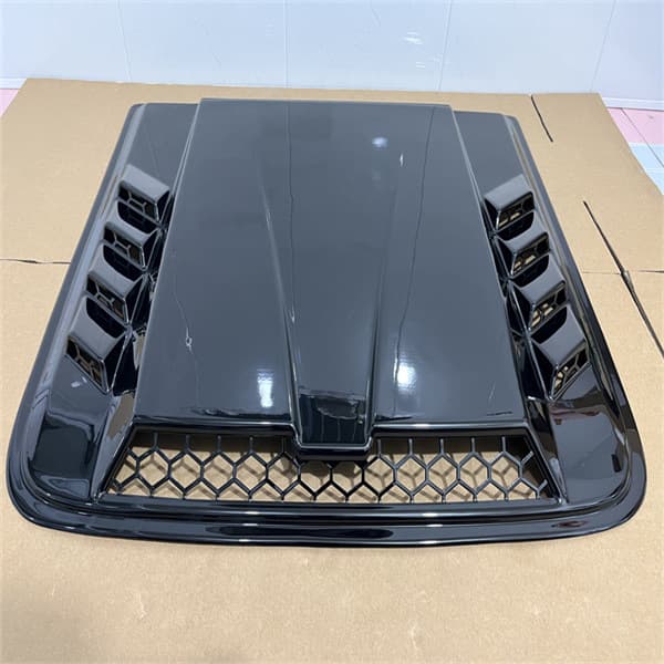 For Jetour Traveler Hood Cover ABS Engine Hood Vent Intake Honeycomb Pattern Sticker