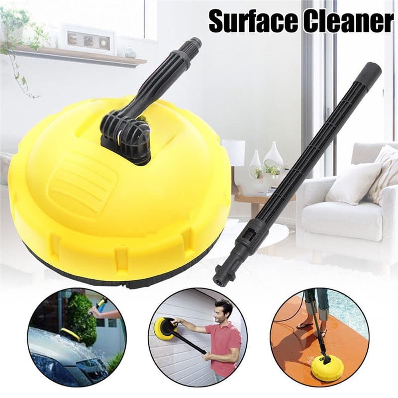 High Pressure Water Spray Brush Disk for Floor Cleaning Car Wash Rotating Floor Brush Disk Plastic Material for Pressure Washer