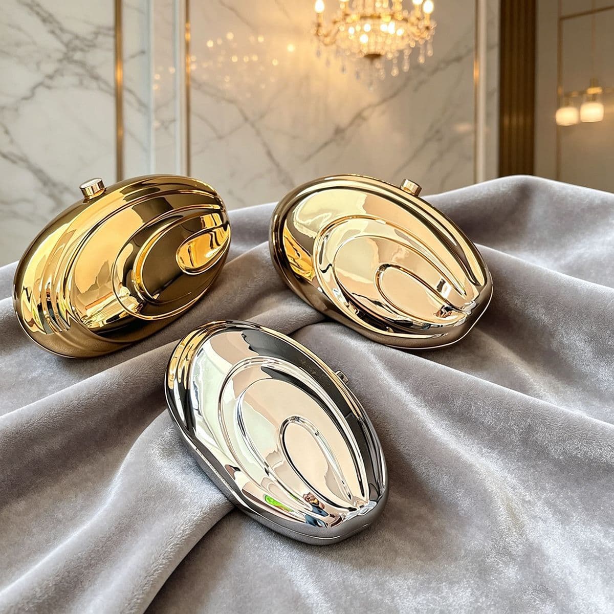 Elegant Chic Light Luxury Evening Clutch High-End Fashionable Evening Gown Annual Meeting Handbag Luxurious Women's Single Shoulder Crossbody Bag
