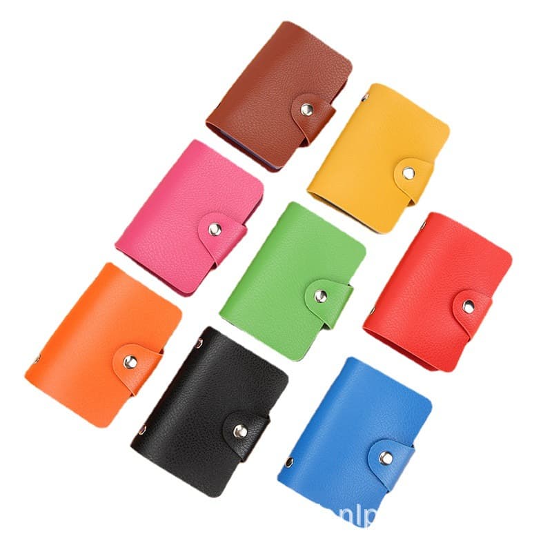 In Stock Hot Selling Factory Direct Card Holder Custom Pressure Embossed LOGO Text Advertising Exhibition Event Bank Insurance Small Gift