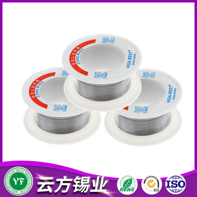 Small roll rosin-core leaded solder wire, factory wholesale solder wire manufacturer 20/30G