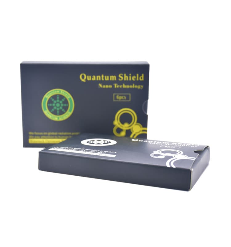 Boxed 24K Sunflower Anti-Radiation Sticker, Custom Logo Available for Mobile Phones and Battery Radiation Protection