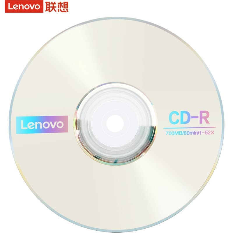 Lenovo Blank Recordable Disc Industry Edition CD-R 700MB 50-Pack