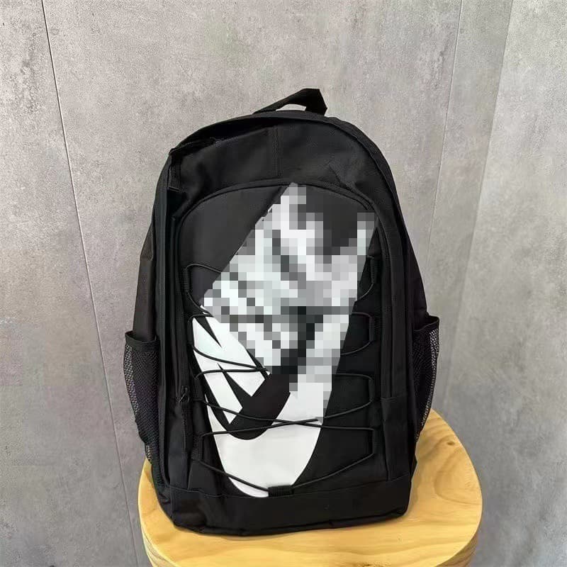 Trendy Backpack, New Large Capacity Student Backpack for Men, Korean-style Junior and Senior High Fashion Versatile Casual Travel Backpack