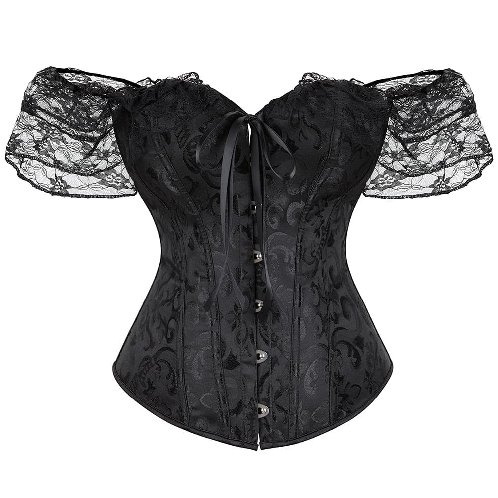 European Classic Pattern Lace-Up Waist Corset Tummy Control Shapewear Amazon Hot-Selling Stock Available