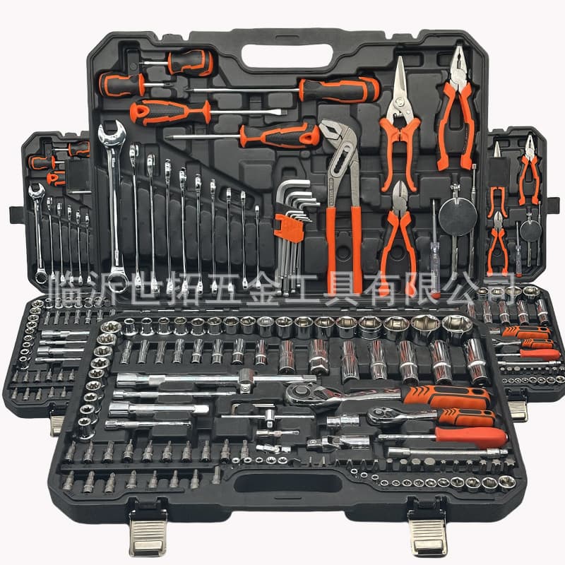 Factory Wholesale Auto Repair Tool Set, Car Maintenance Socket Wrench Combination, Home Mechanic Tool Kit