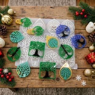Z0038 Tree of Life Earring Mold Silicone Mold Decoration DIY Silicone Mold