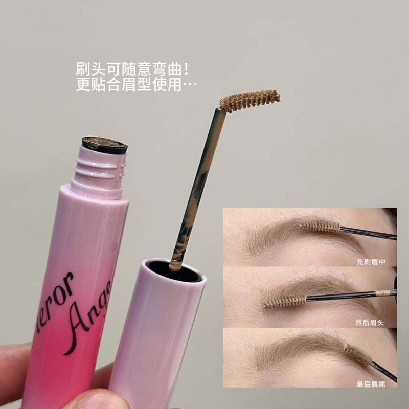 HERORANGE Natural Brow Mascara for Smooth, 3D Wild Brows, Waterproof & Smudge-Proof