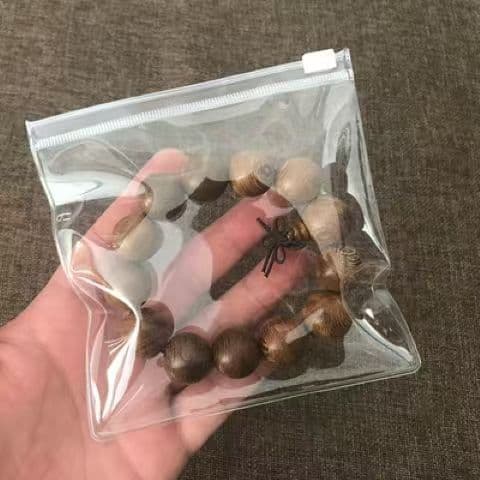 Transparent PVC Zipper Bag Blind Box Doll Storage Jewelry Clothing Storage Bag Cosmetics and Toys Packaging