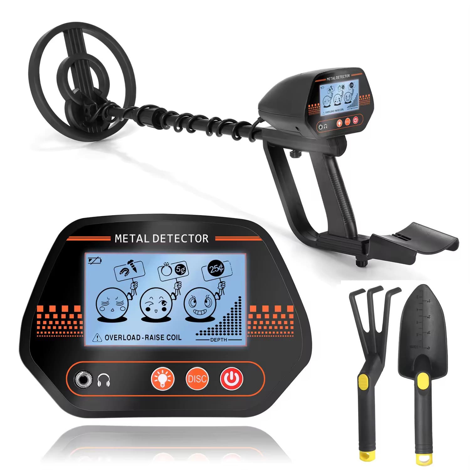 Portable Metal Detector Simulation Mine Clearance Detector Popular Science Parent-Children Treasure Hunt Detector Protection