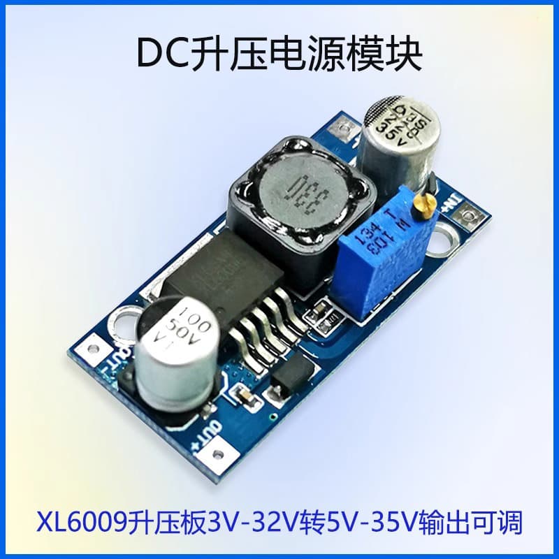 【Shinebang】XL6009 DC-DC Boost Converter Module Adjustable Output Voltage Regulator Module 4A