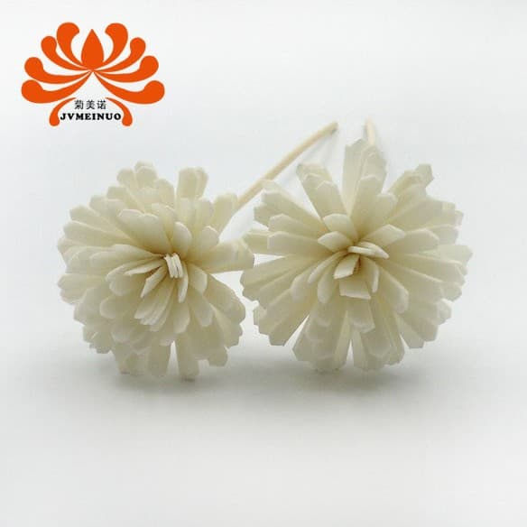 Simulated chrysanthemum fragrance accessories, pith flower, rattan, perfume accessories, floral fragrance, PE foam chrysanthemum