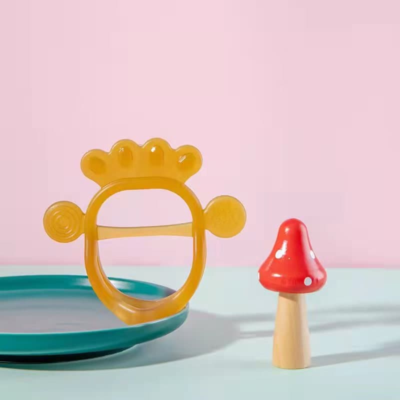In-Stock Teething Bracelet Manufacturer Wholesale Direct Sales Nano Silver Full Silicone Teether Portable Compact Infant Tooth Soother