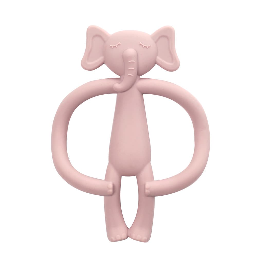 Silicone Teether - Amazon Best Seller Baby Teether, Silicone Rabbit Teether with Rattles