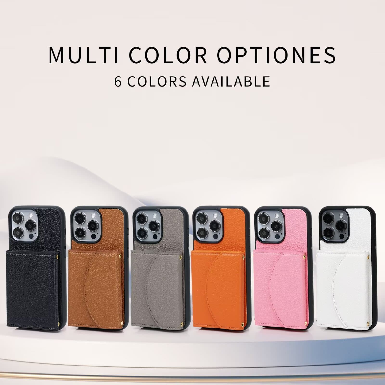 iPhone 17 Pro Max Phone Case iPhone 15 Coin Purse Card Slot Case Protective Cover 14/13/12 European American Export