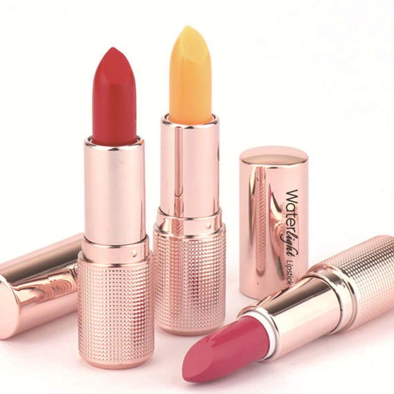 Sherffy Carrot Color-Changing Lipstick, Long-Lasting, Non-Stick Cup, Moisturizing Red Cherry