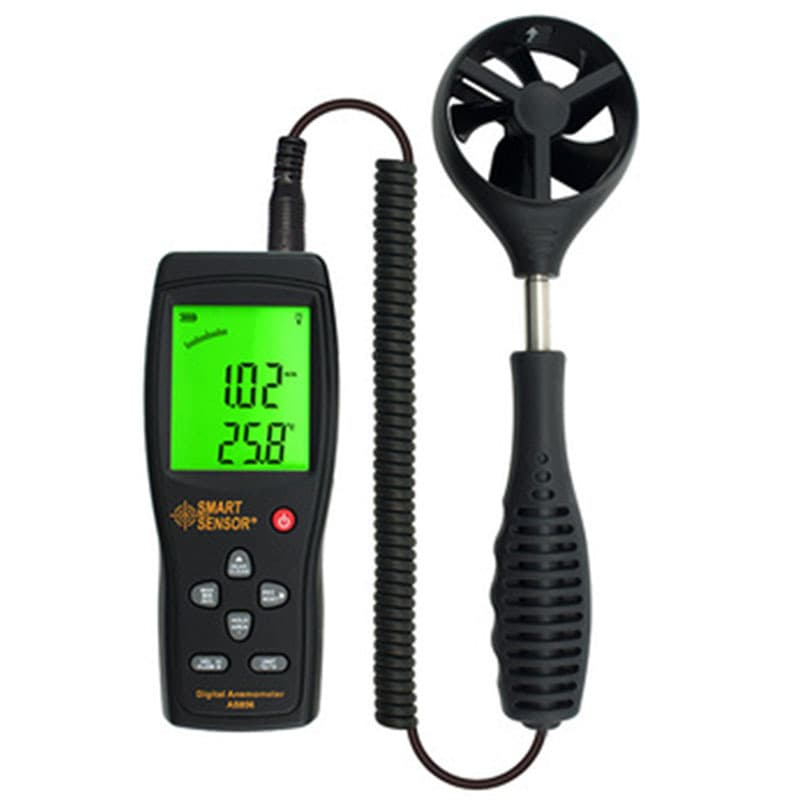 CEM AS856 Handheld Split-Type Thermal Anemometer High Precision Wind Speed & Volume Tester