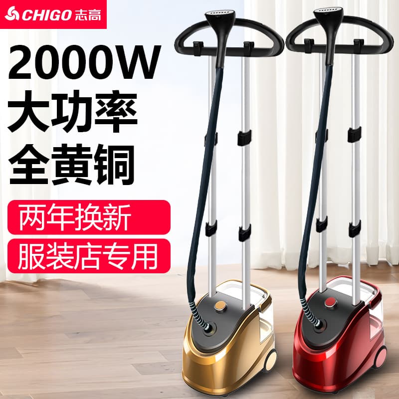 Chigo Steam Garment Steamer High-Power Ironing Machine for Clothing Stores, Commercial Standing Home Iron