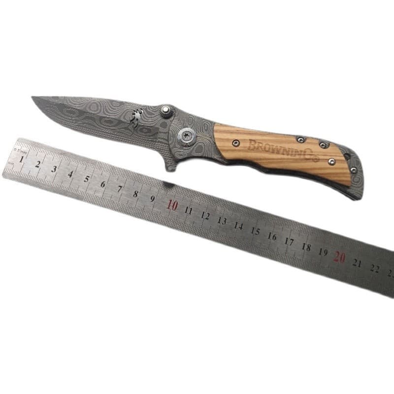 Horse Tiger Cutter Browning 339 Tactical Jaggers Gift Cutter Outdoor Camping Knife Collectible Knife