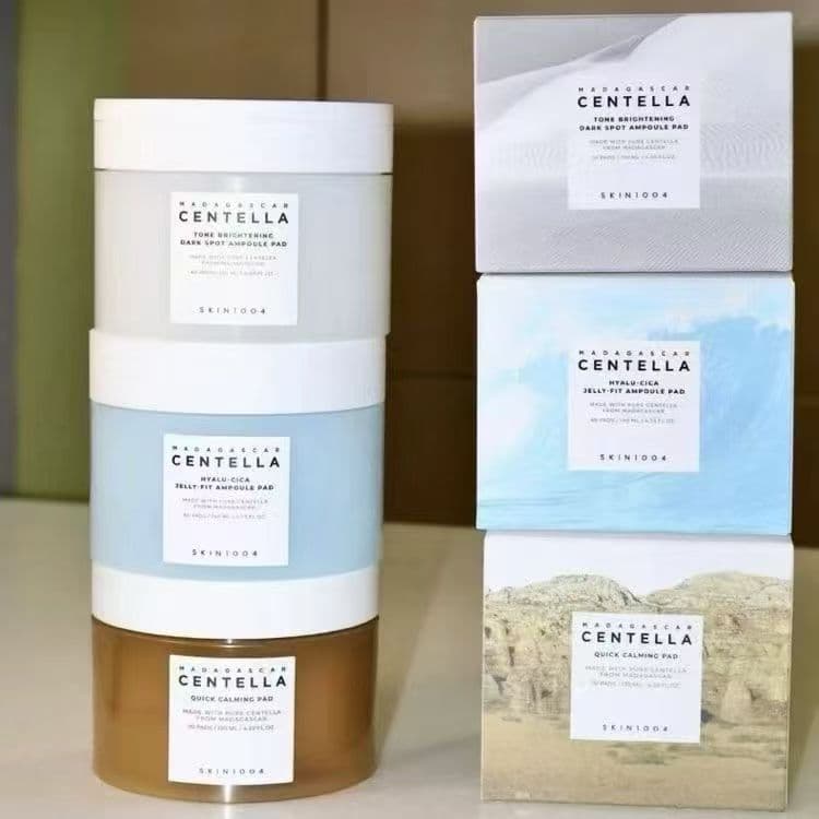 Cross-border Korean Skin1004 Centella Toner Pads Soothing Hydrating Moisturizing Repair Sensitive Acne-prone Skin 70 Pads