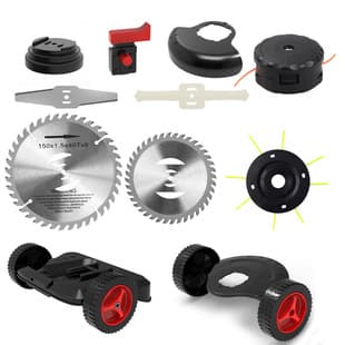 Hongyue Lithium Battery Lawn Mower Accessories, Electric Weed Trimmer Blade, Saw Blade, Grass Deflector, Charger, Grass Cutter Blade, Lawn Mower