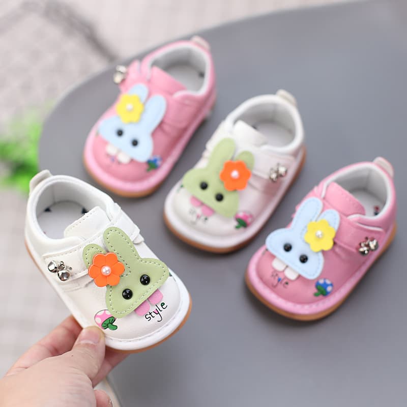 Women's Baby Shoes Children's Princess Shoes Soft Sole Baby Walking Shoes 0-1 Years Spring Autumn Season