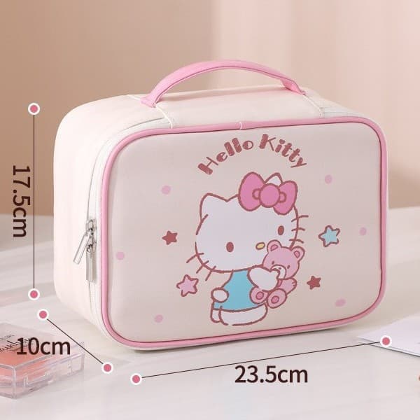 Sanrio's new cosmetic bag can be detached, portable, large-capacity, high-end, multi-functional travel cosmetics storage bag