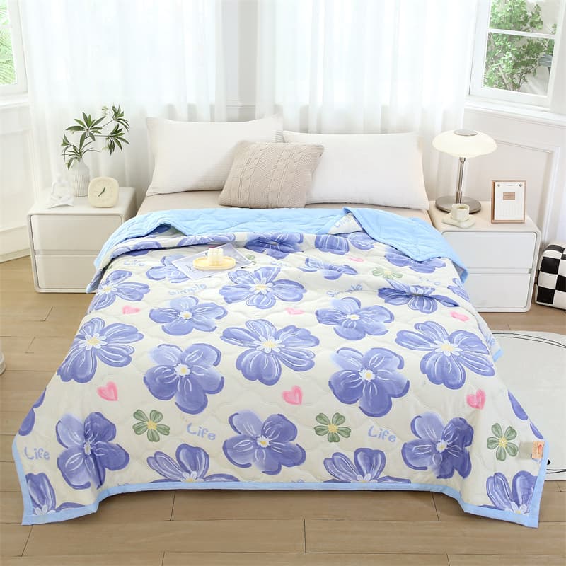 New Model Summer Quilt, Air Conditioning Quilt, Summer Cool Quilt, Gift Blanket, Summer Student Single Size Spring/Autumn Quilt, Gift Box Filler, Machine Washable