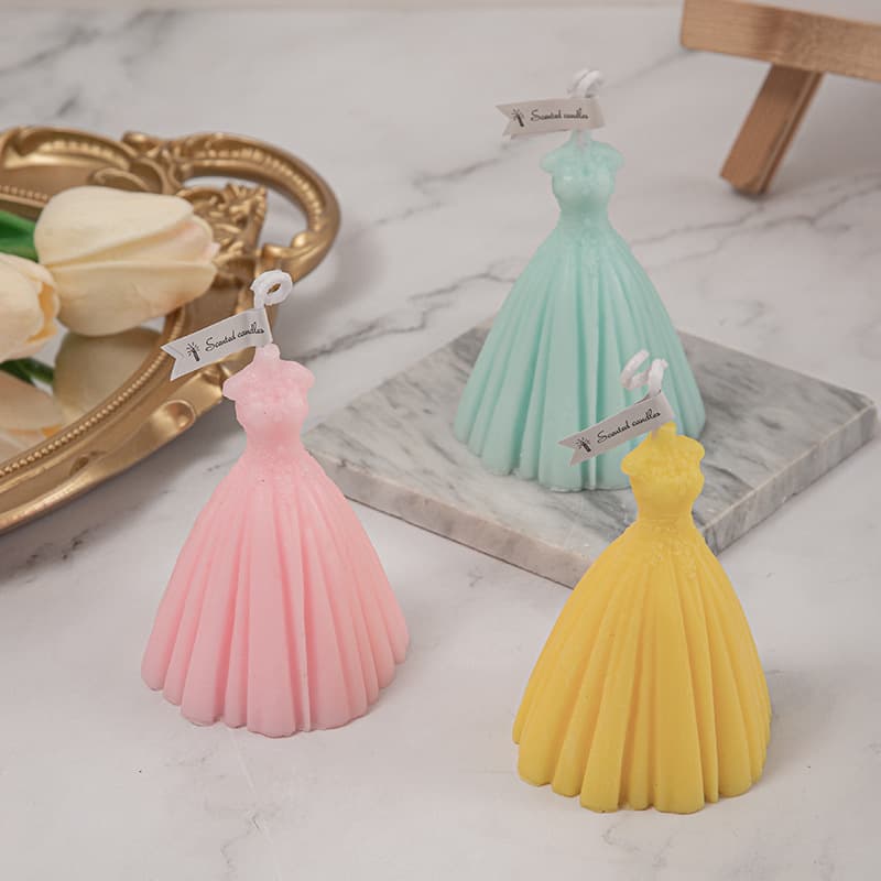 Wedding Scented Candle Gift Set, Ins Creative Home Decoration, Cross-border Photography Dress, Wedding Gift