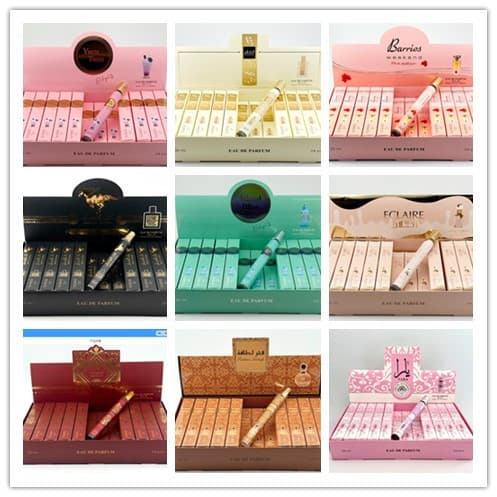 Cross-Border Perfume Test Tube Perfume for Men and Women, Floral and Fruity Fragrance, Portable 35ml