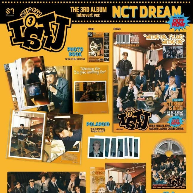 NCT DREAM (Dream) ISTJ PB Version Park Jisung Chenle Lee Jeno Lee Donghyuck In Stock Direct Shipping