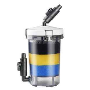 Aquarium Filter Transparent Canister Filter Water Tank Filtration Equipment Pre-filter Planted Tank Silent External Canister LW Series