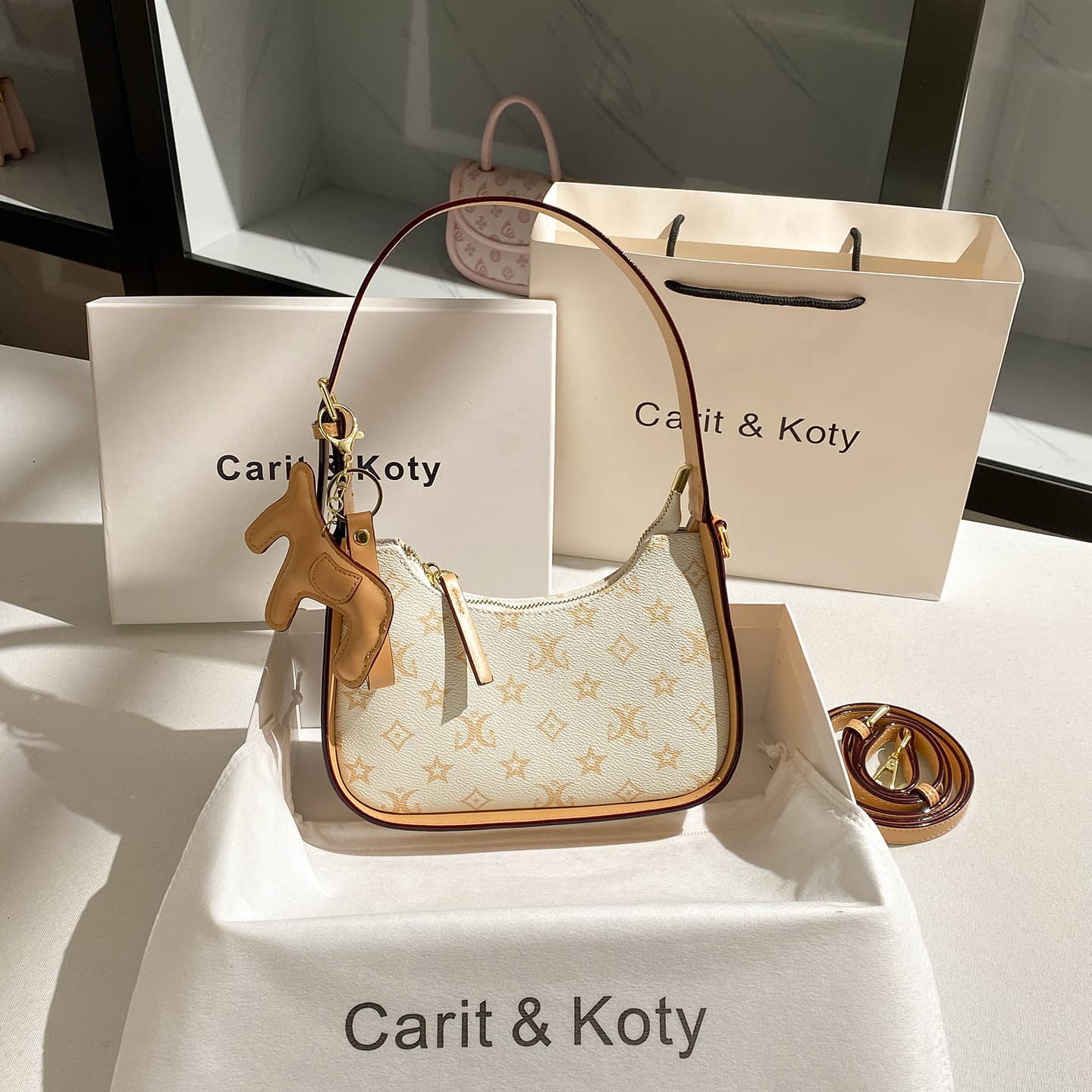 Dropshipping Niche Crescent Bag 2026 Summer New Style Premium Embroidered Underarm Bag Baguette Bag Wholesale