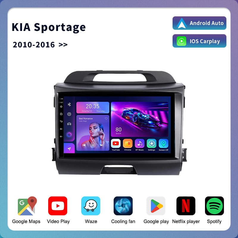 For Kia Sportage Navigator KIA Sportage Android Radio Carplay MP5