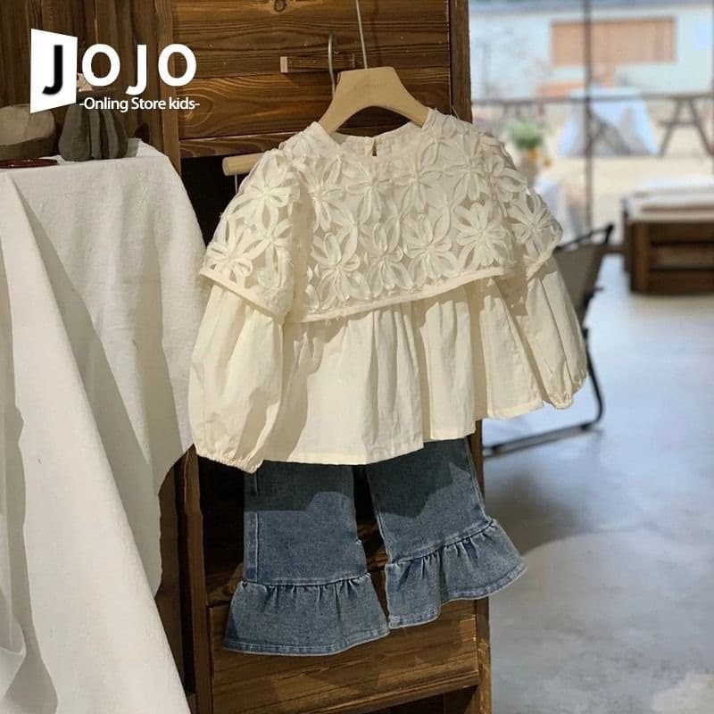 Children's autumn clothing girls' long-sleeved shirts 2026 spring new fashion fake two-piece hollow shirts spring and autumn sweet tops