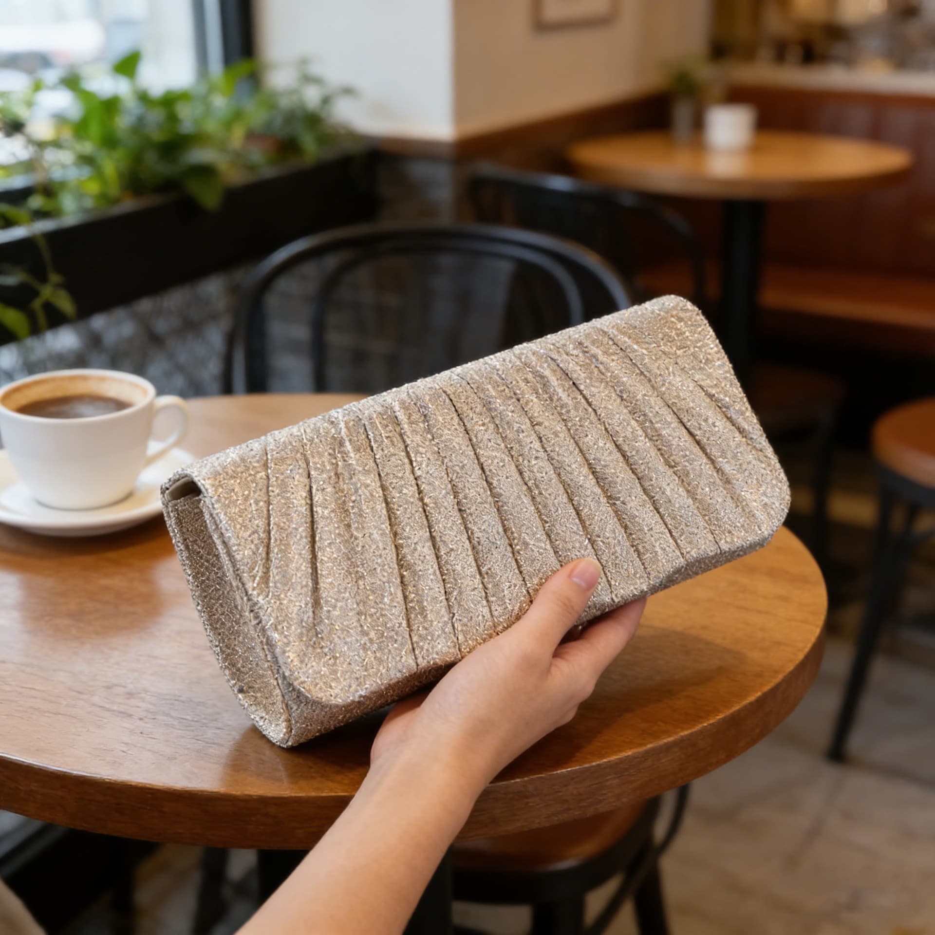 Cross-border Pleated Evening Bag, New European and American Style Fashionable Niche Chain Shoulder Bag, Banquet Clutch, Women's Bag