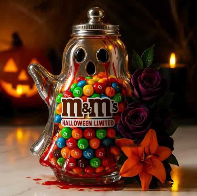 Cross-border New Product French Bulldog Snack Jar, Pet Storage Snack Container, Halloween Treat Jar