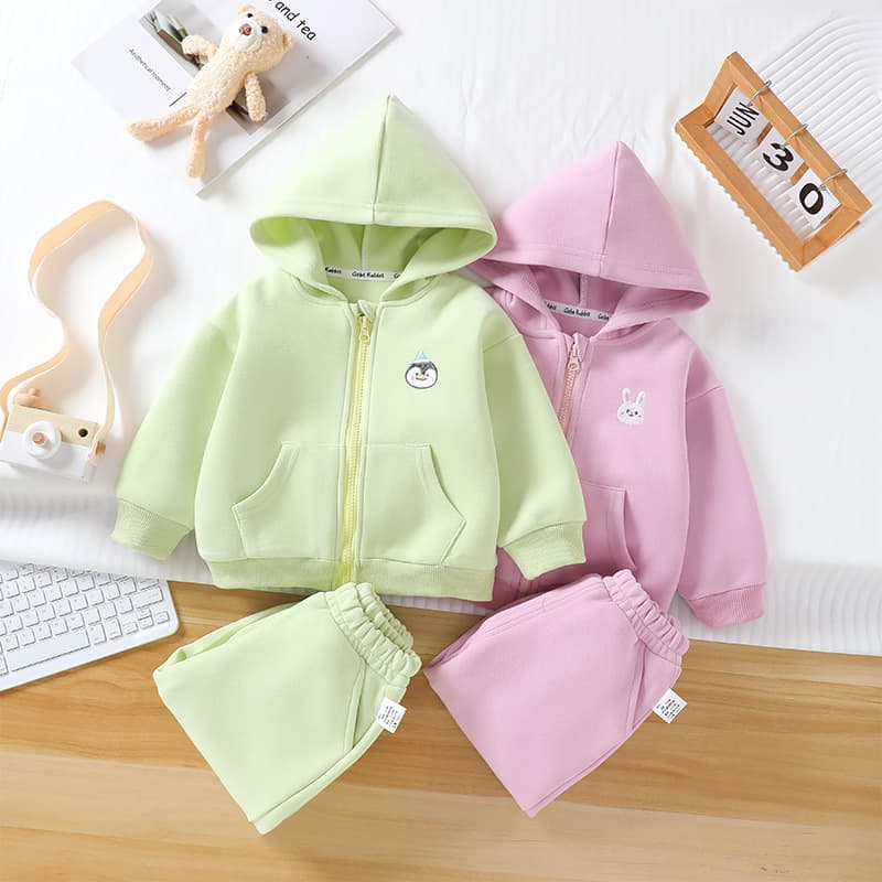 Casual Set Baby Boy Long Pants Autumn Spring Girl Baby Two-Piece New Children