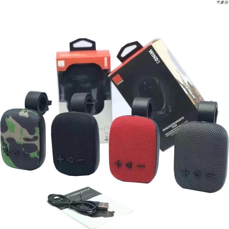 Foreign trade cross-border WIND3 wireless Bluetooth speaker mini outdoor portable mesh sports cycling waterproof small speaker