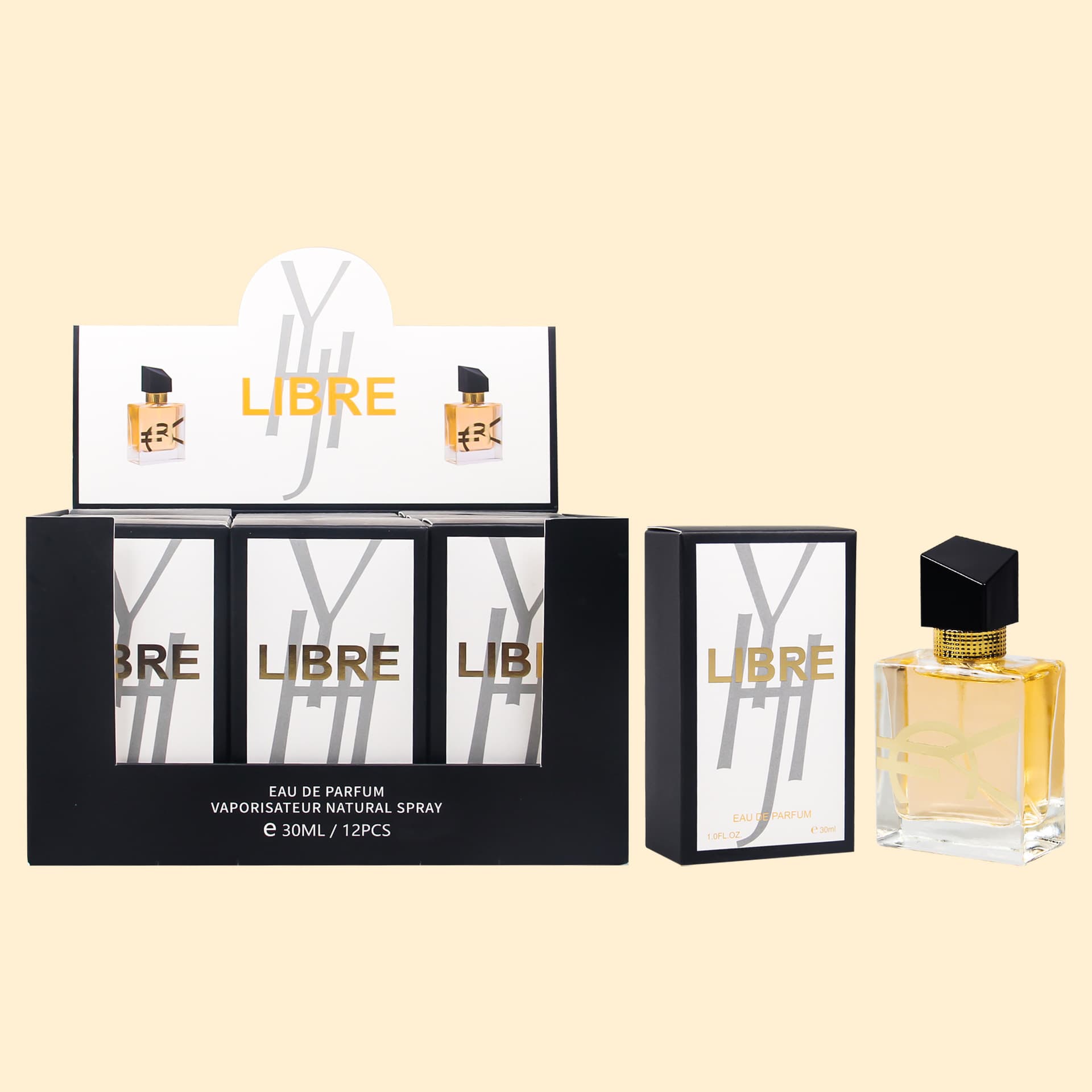 Cross-border Export 30ml Designer Perfume Arab Designer Perfume Sample Long-lasting Mini Perfume