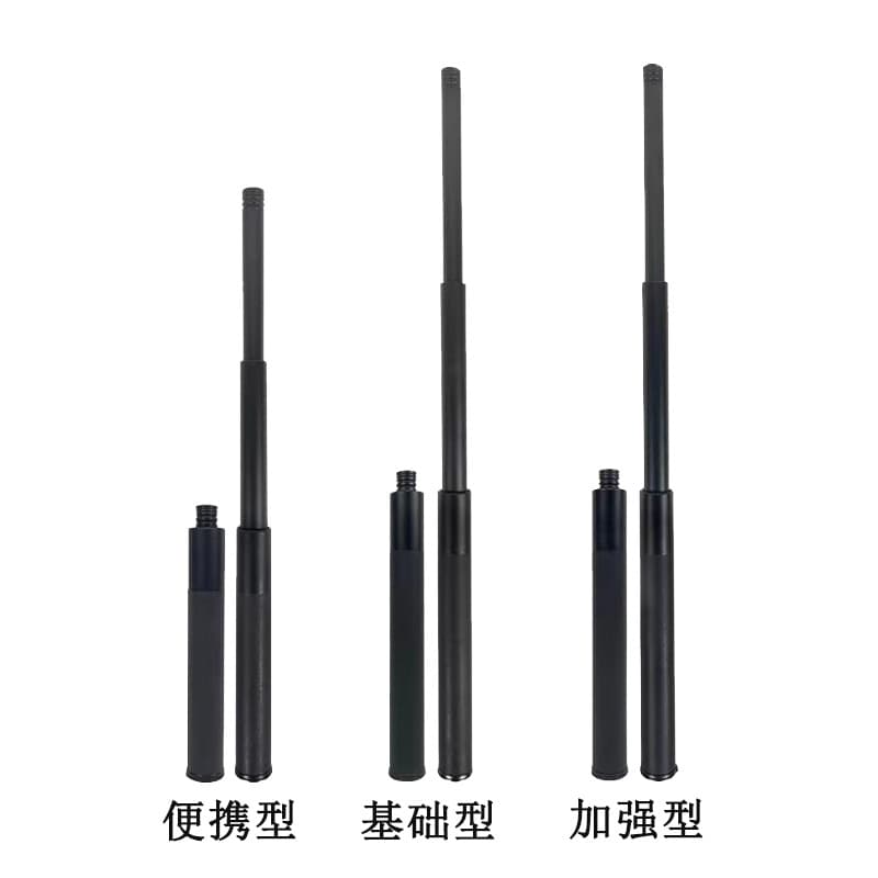 Jinguan New Logo Expandable Baton 6-Piece Set, Aluminum Alloy Steel Telescopic Multi-Function Self-Defense Baton, Mechanical Solid Expandable Baton for Self-Defense