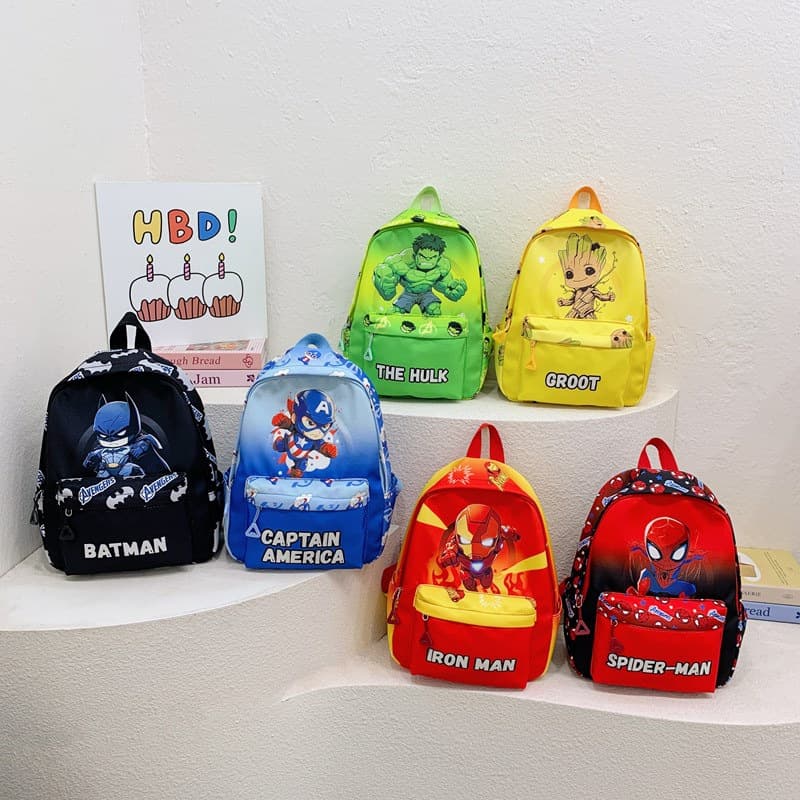 2026 New Cartoon Cute Anime Print Trendy Backpack for Boys and Girls Kindergarten School Bag